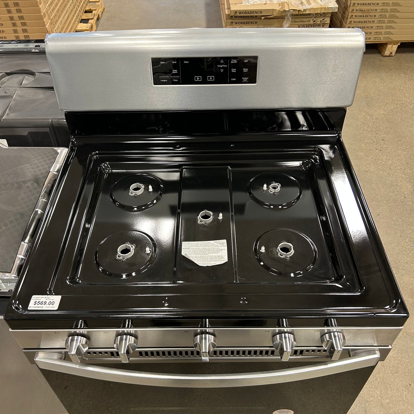 Whirlpool Gas Range