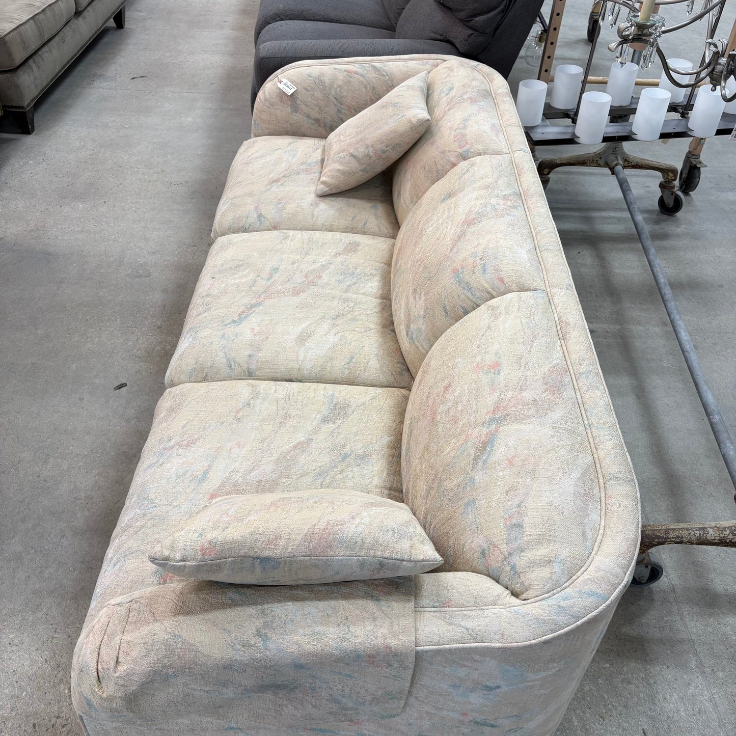 Pastel Low-Profile Sofa