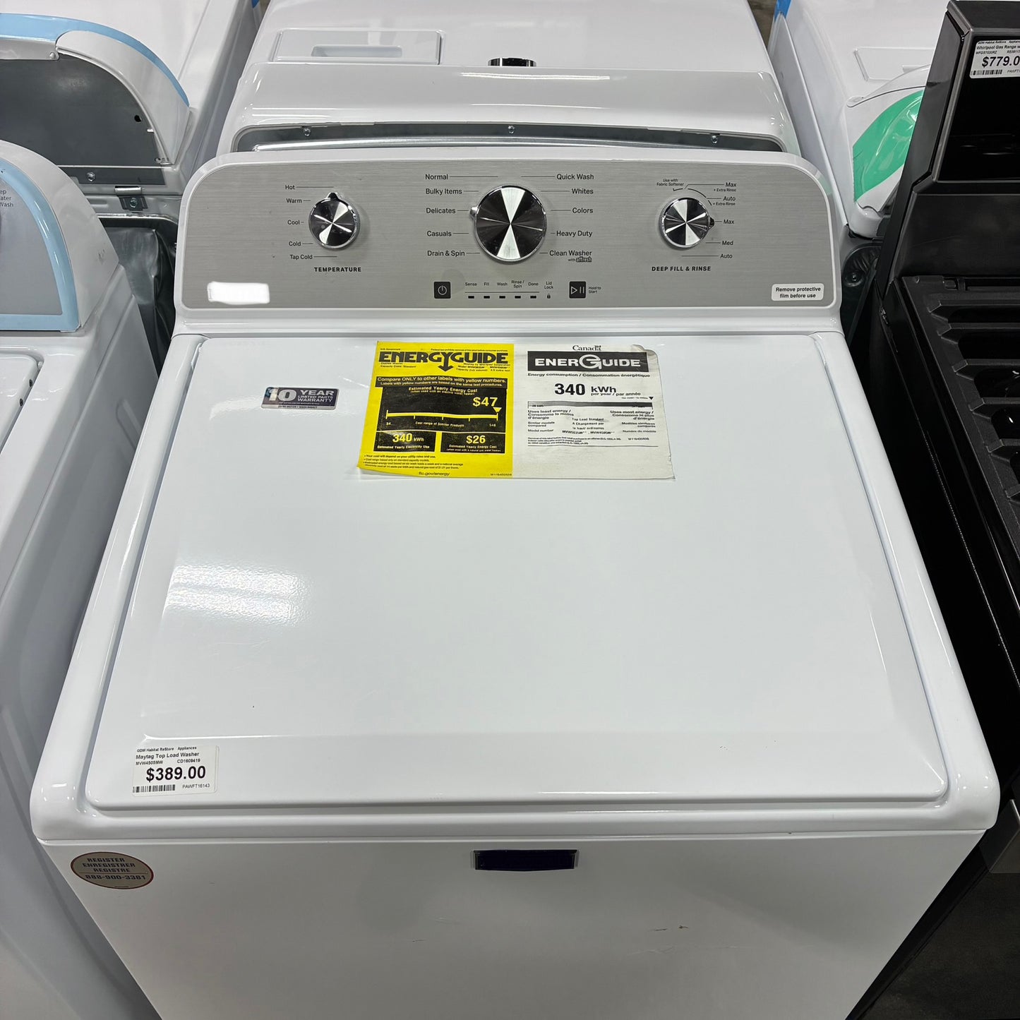 Maytag Top Load Washer