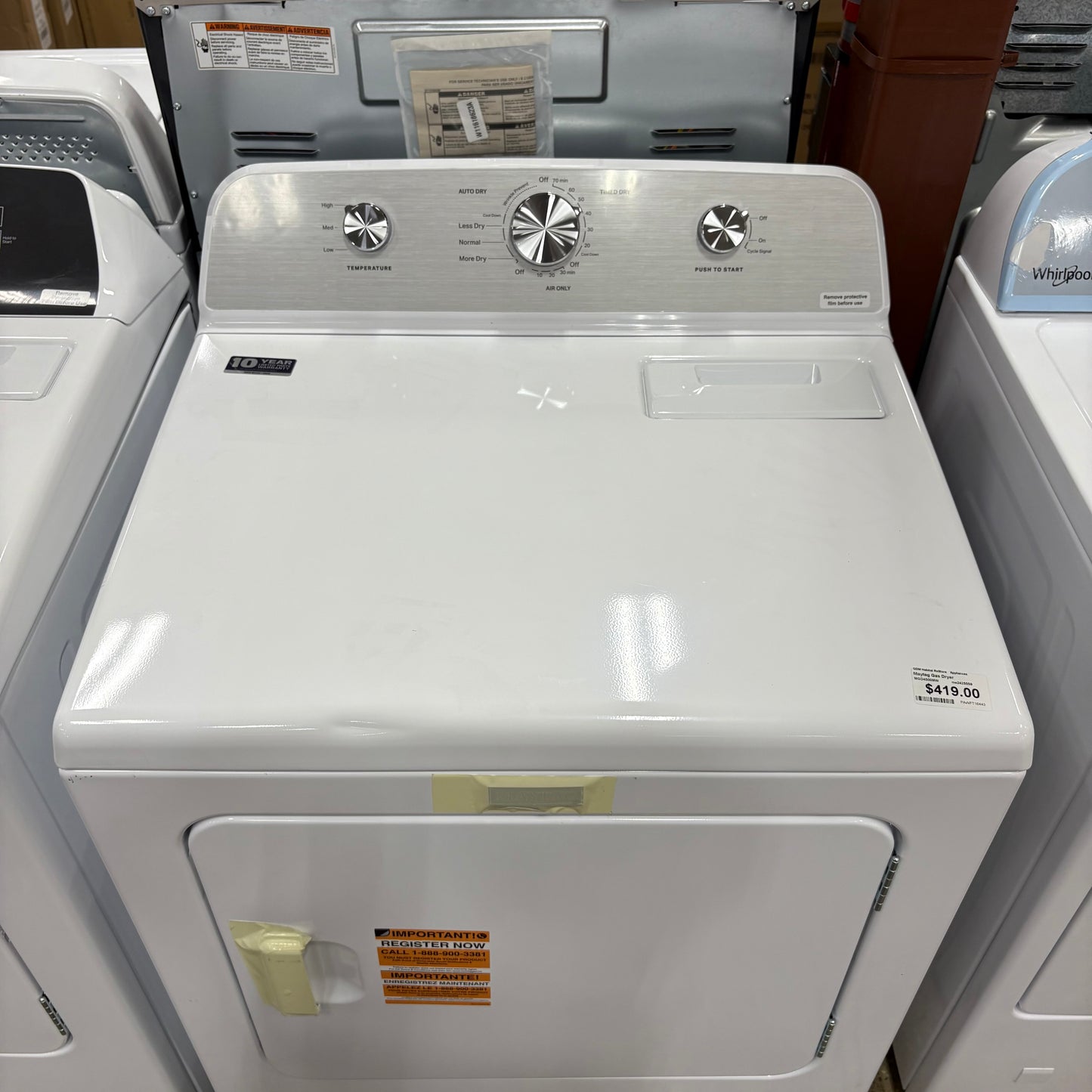 Maytag Gas Dryer