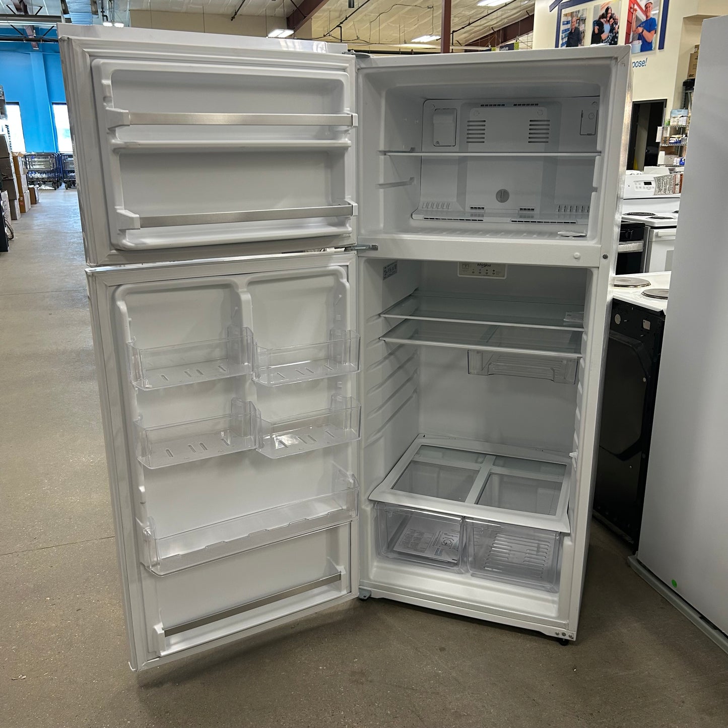 Whirlpool Top Freezer Fridge