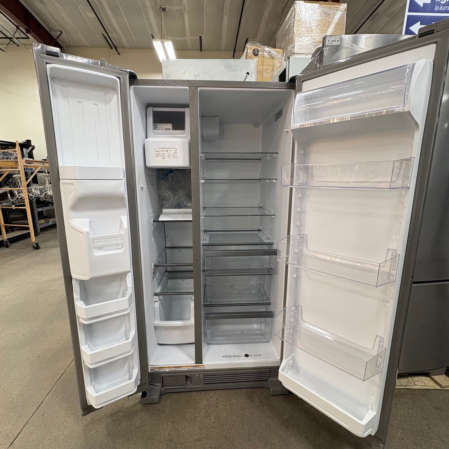 Whirlpool Side by Side Fridge