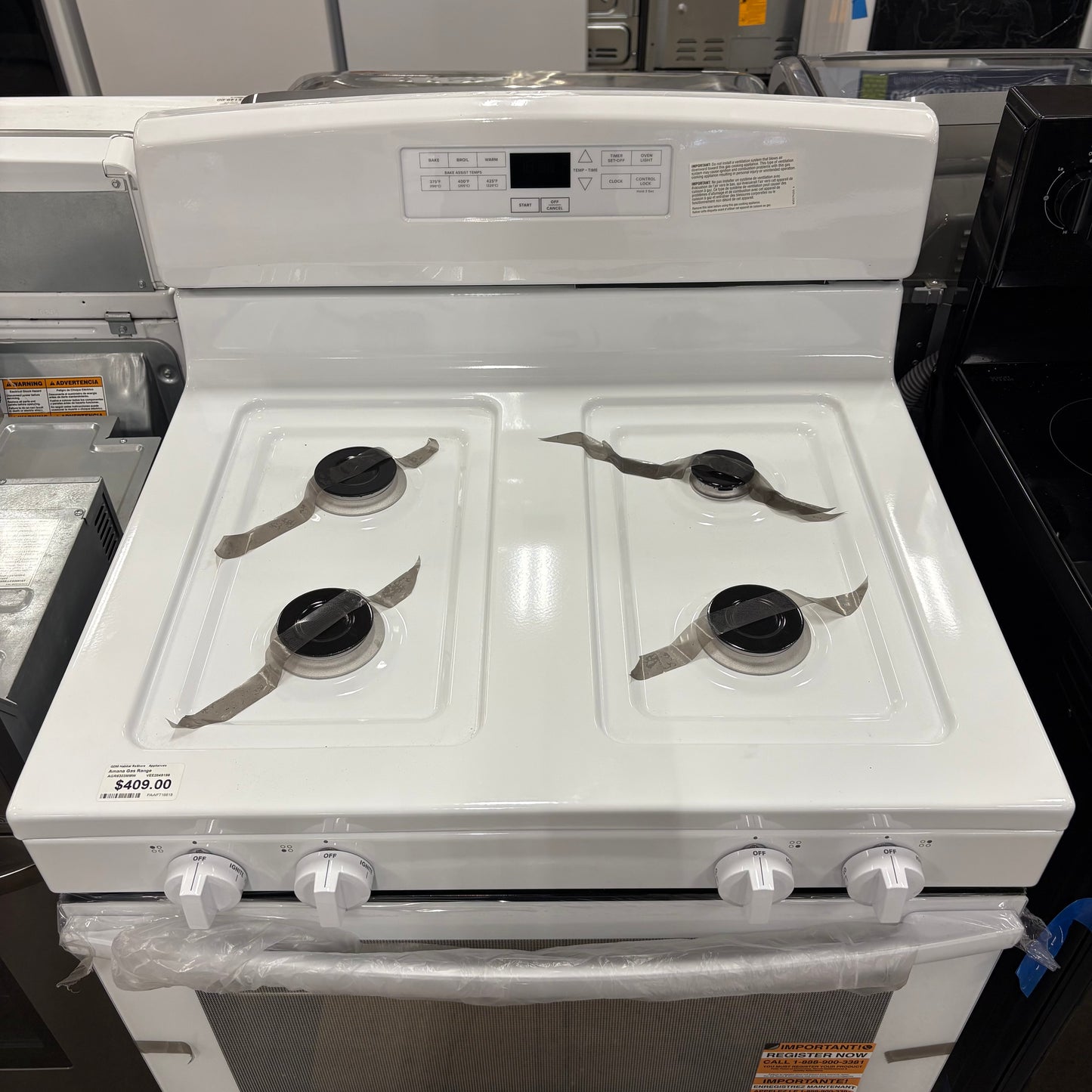 Amana Gas Range