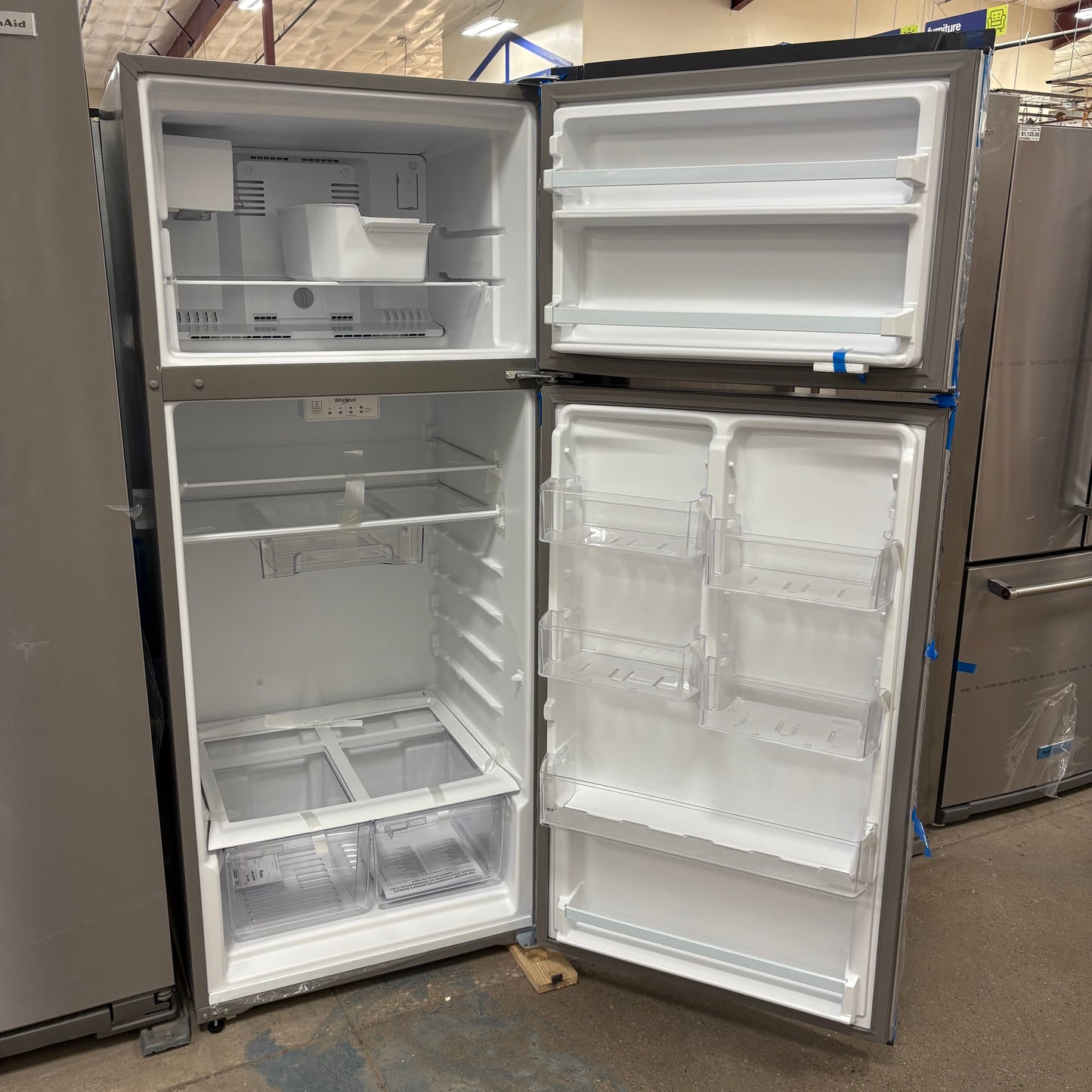 Whirlpool Top Freezer Fridge