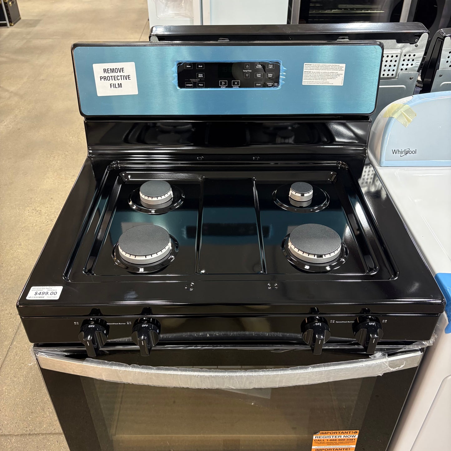 Whirlpool Gas Range