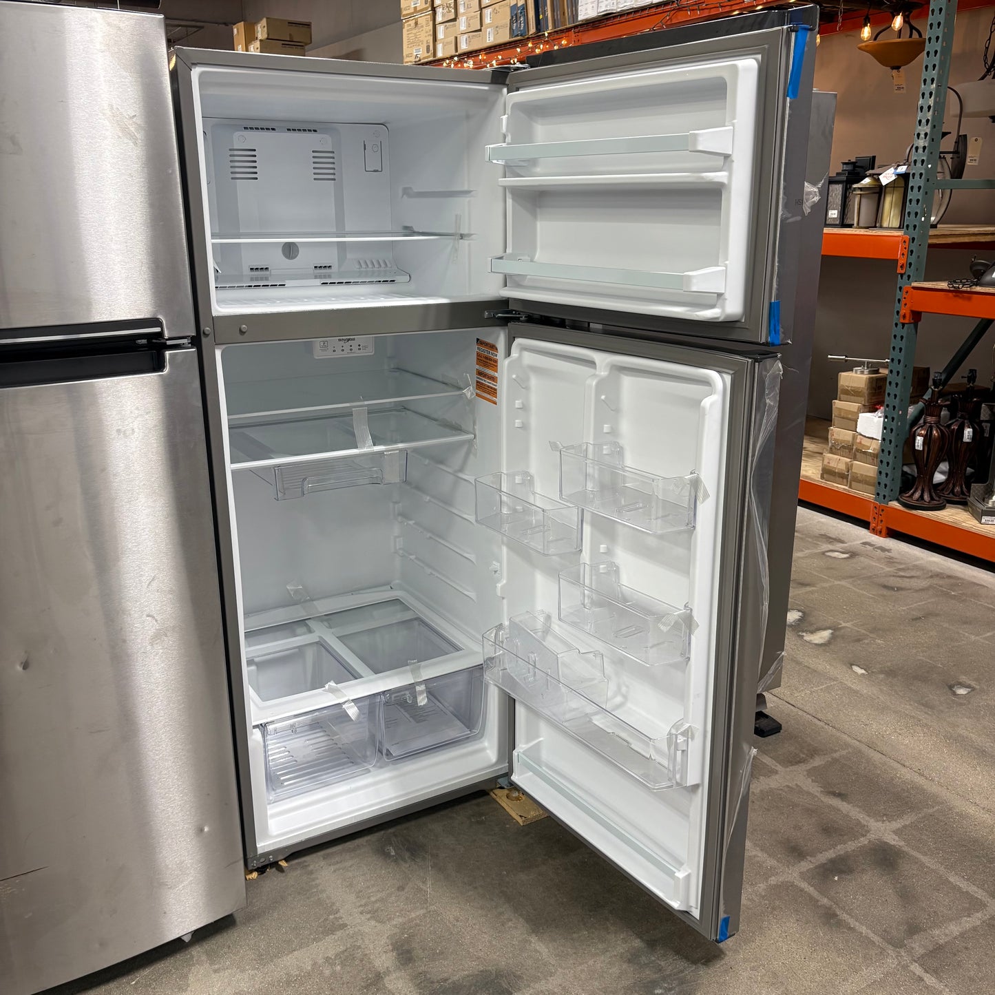 Whirlpool Top Freezer Fridge