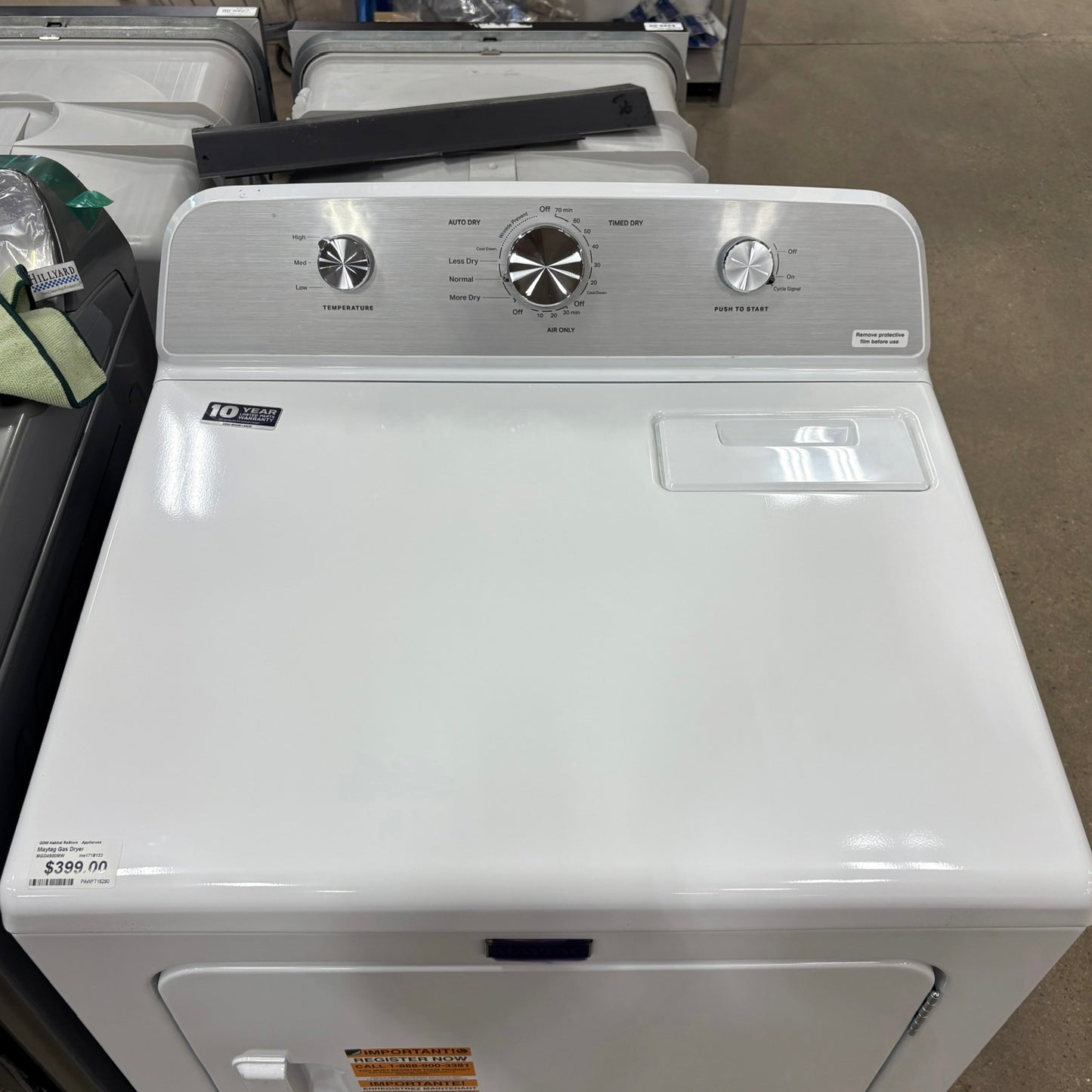 Maytag Gas Dryer