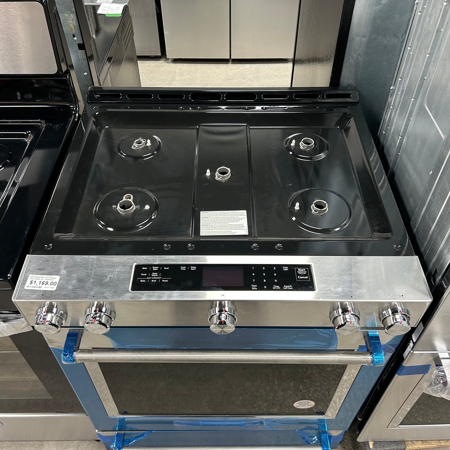 KitchenAid Gas Conv Range