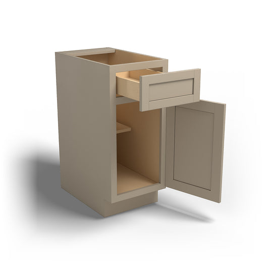 Special Order - 15" Base Cabinet Mojave Shaker - B15 Base Cabinets GHI Mojave Shaker Special Order SPMJS