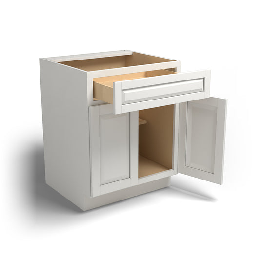 Special Order - 27" Base Cabinet Newport White - B27 Base Cabinets GHI Newport White Special Order SPNPW