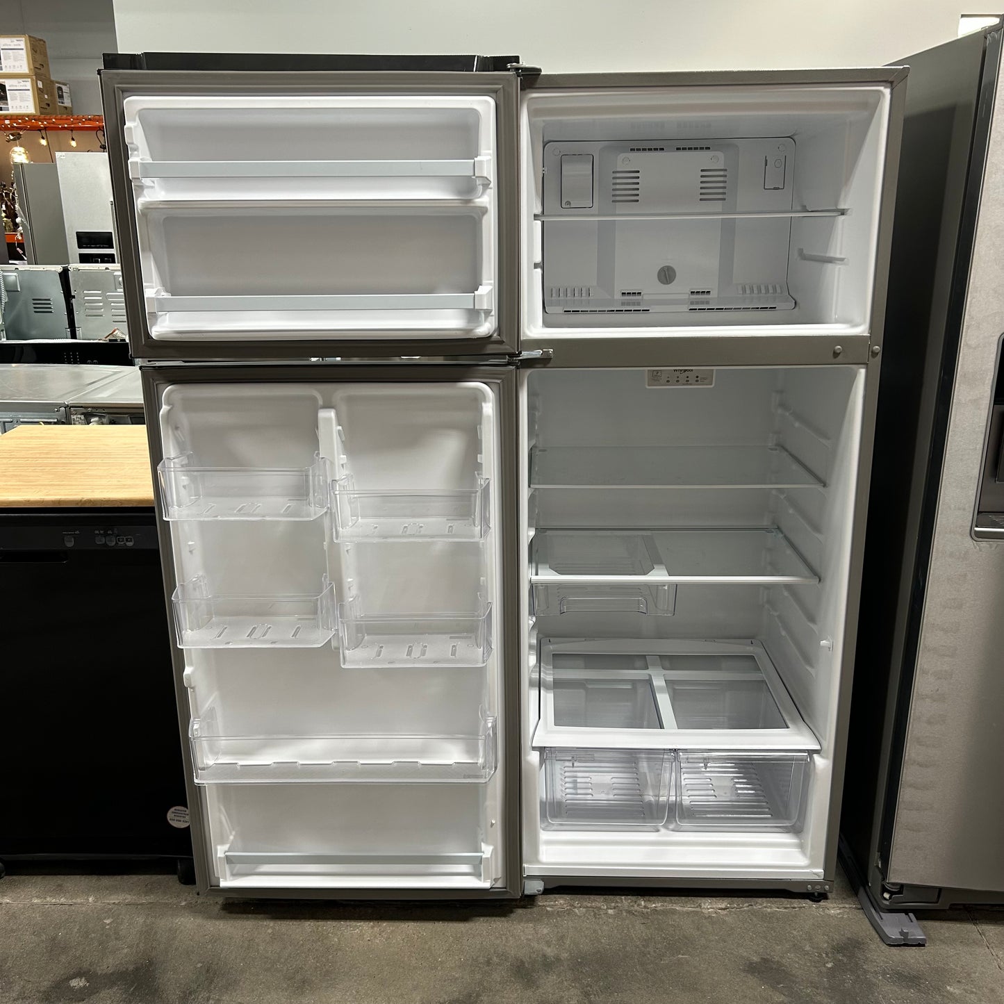 Whirlpool Top Freezer Fridge