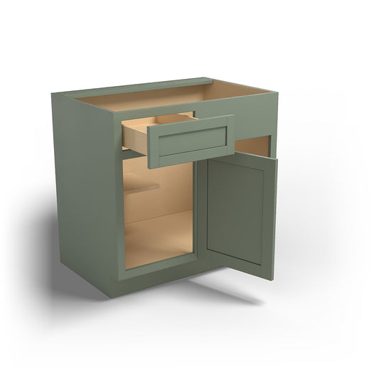 Special Order - 42" x 45" Base Blind Corner Cabinet Forest Green - BBC42-45 Base Cabinets Corner Base Cabinets Forest Green GHI Special Order SPFRG