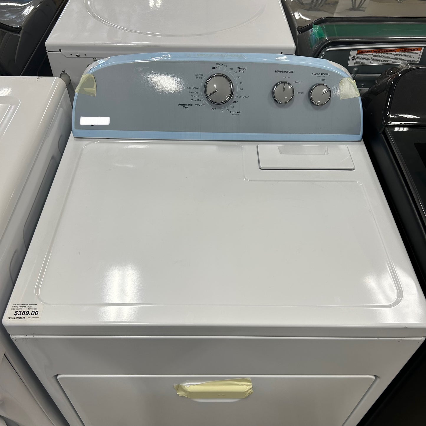 Whirlpool Gas Dryer