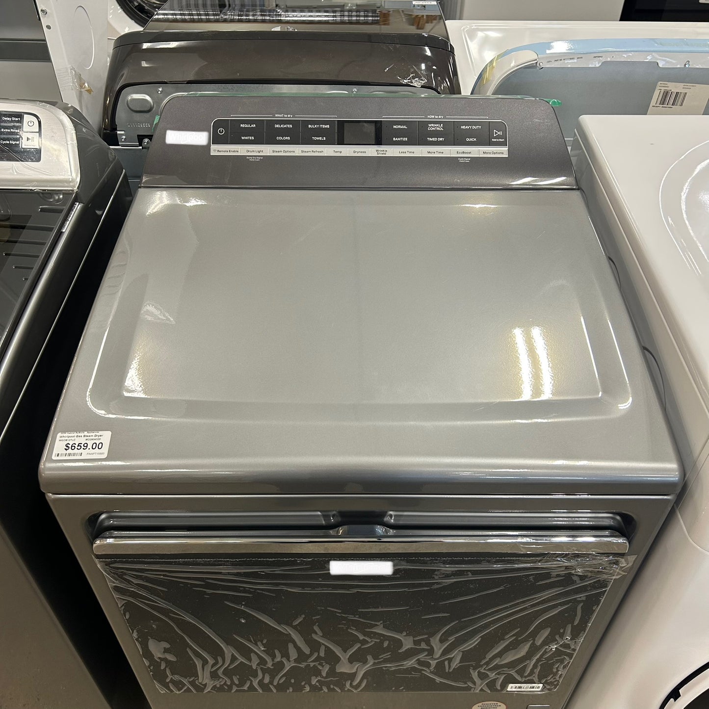 Whirlpool Gas Steam Dryer