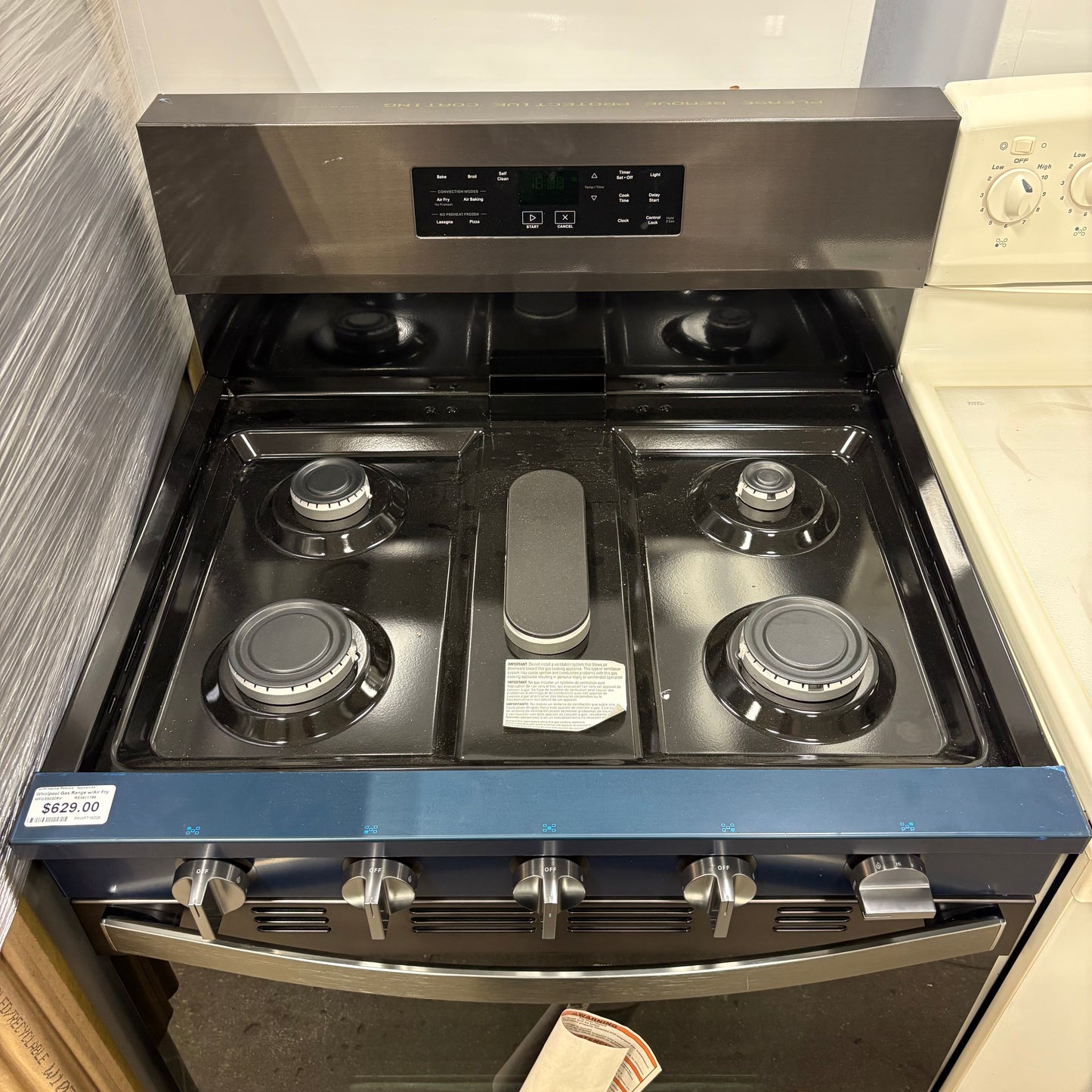 Whirlpool Gas Range w/Air Fry