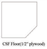 Special Order - Inside Floor to go with Corner Sink Front - CSF-FLOOR Corner Sink Floor GHI GHI Accessories SPACL SPCCB Special Order SPFRG SPFTS SPMJS SPNCG SPNPW SPNTL SPPGS SPRWS SPSDC SPSHG SPSNS SPSNW