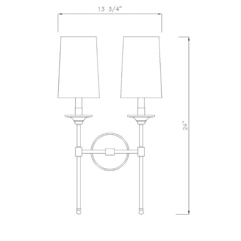 Z-Lite Double Wall Sconce