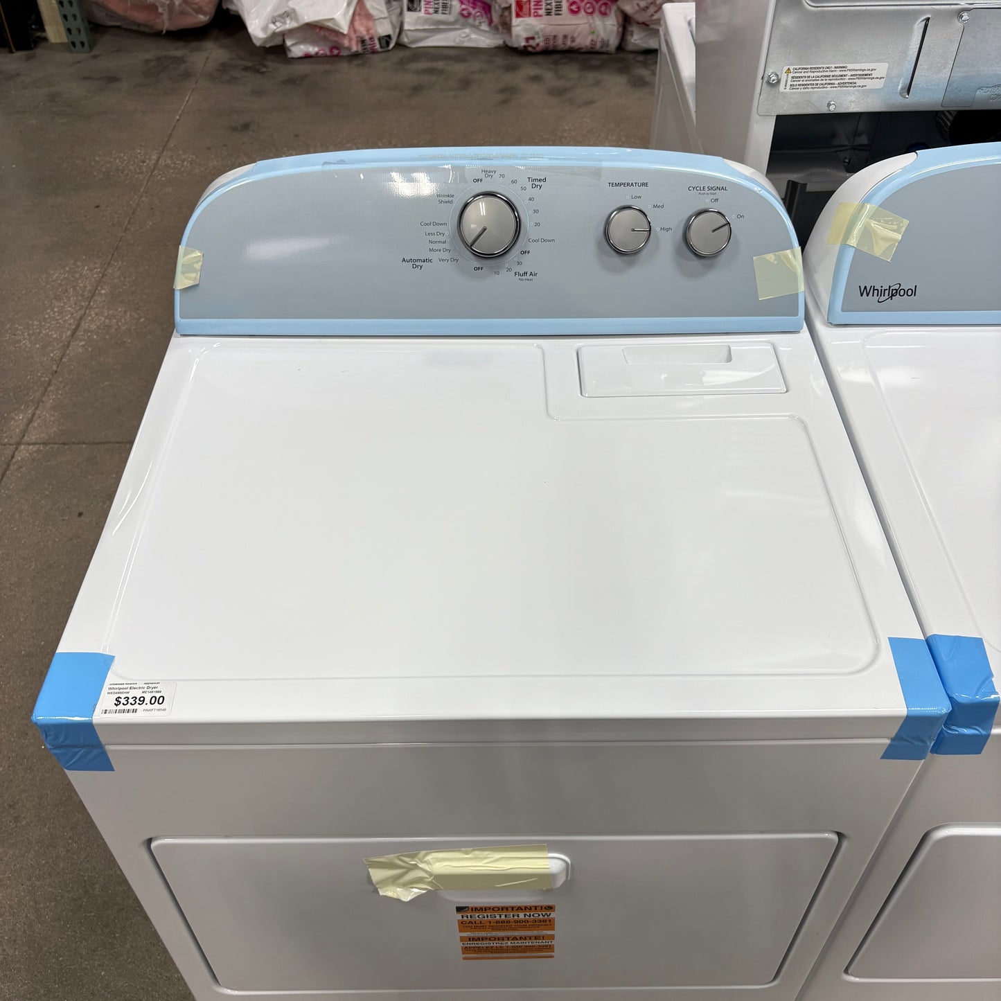 Whirlpool Electric Dryer