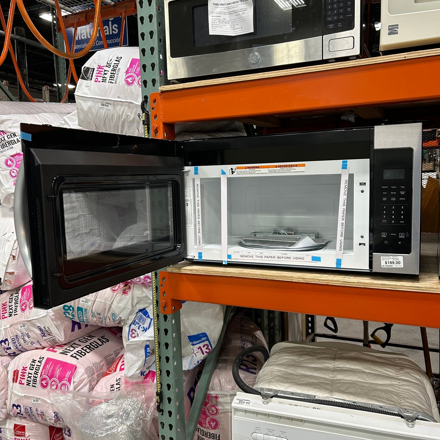 Whirlpool OTR Microwave