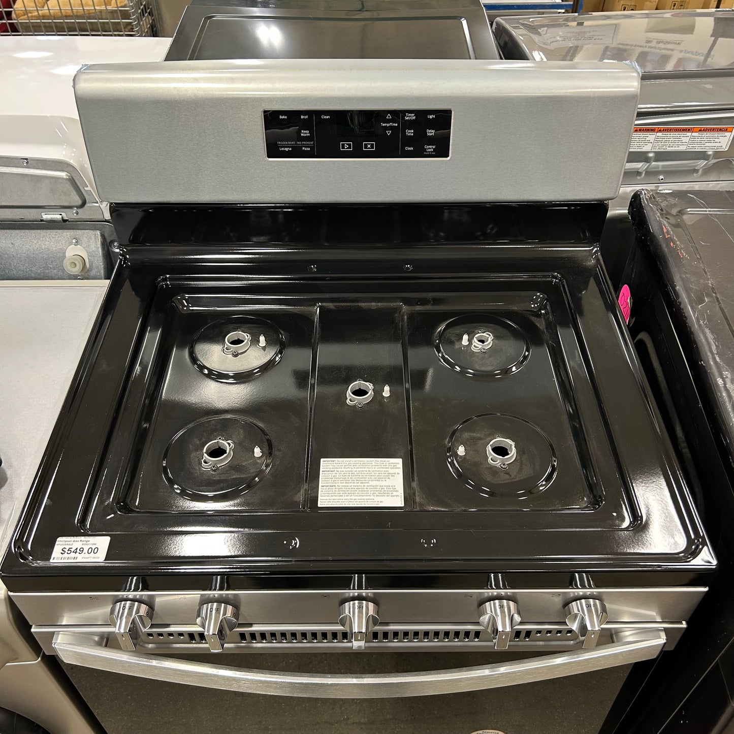 Whirlpool Gas Range