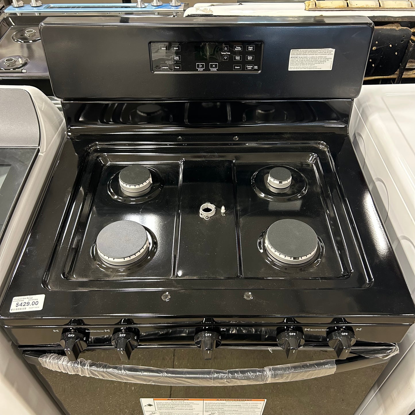 Whirlpool Gas Range