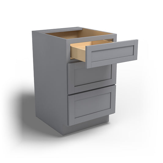 Special Order - 21" Drawer Base Cabinet Pacific Gray - DB21 Base Cabinets Drawer Bases GHI Pacific Gray Special Order SPPGS