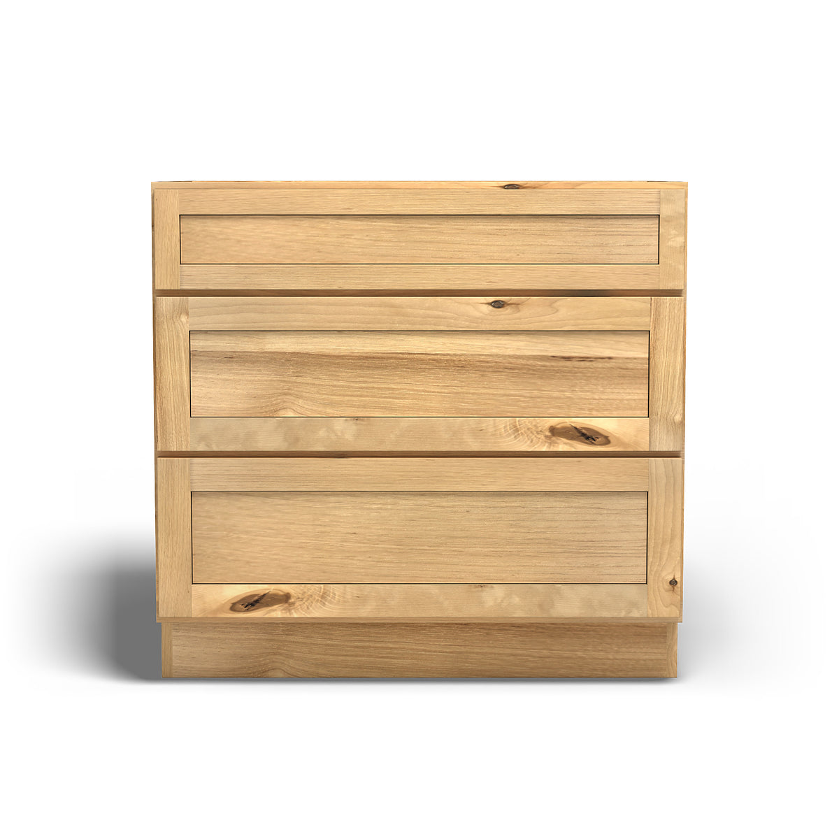 Special Order - 36" Drawer Base Cabinet with 3 Drawers Frontier Shaker - DB36