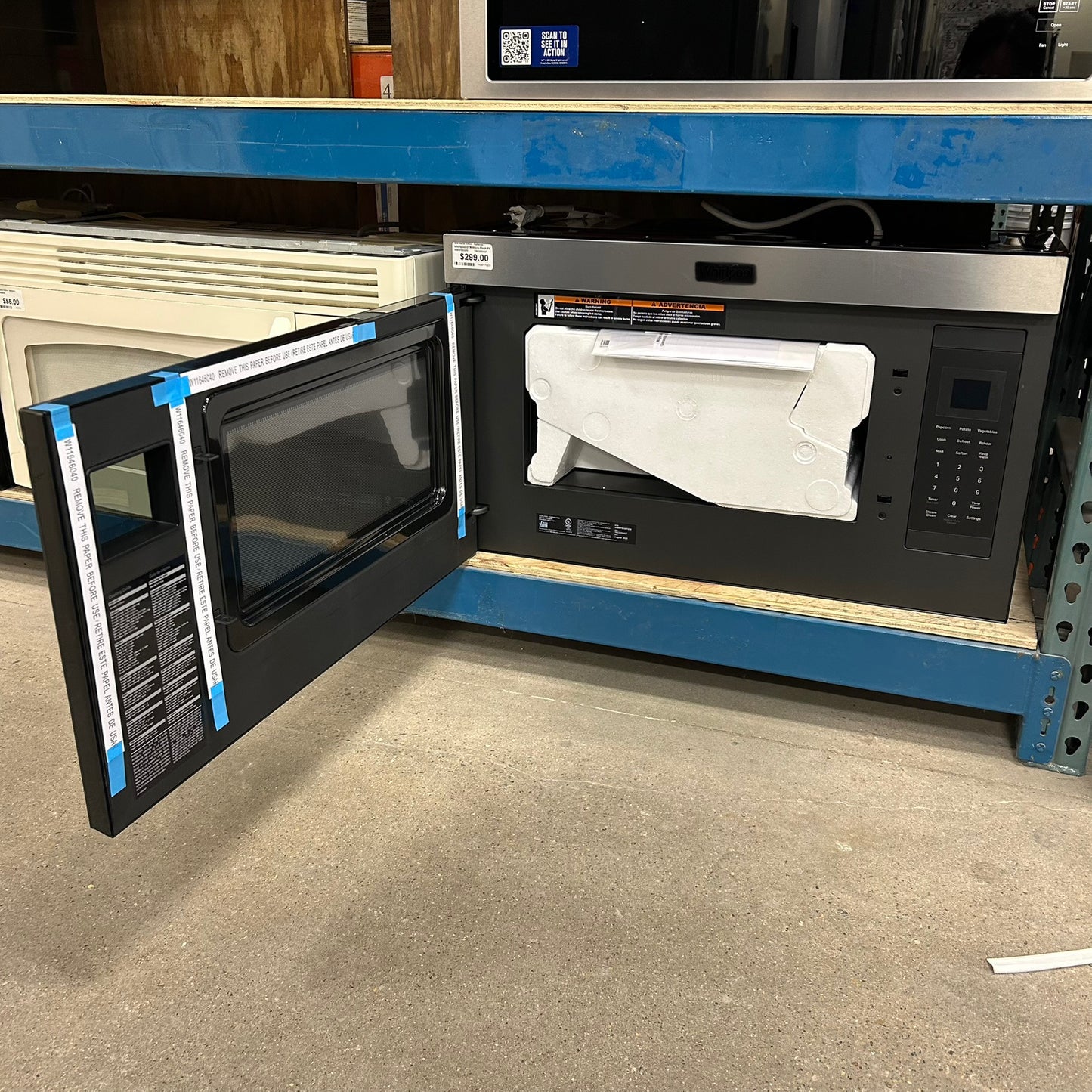 Whirlpool OTR Micro Flush Fit