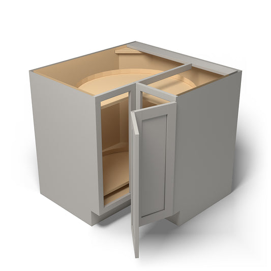Special Order - 36" X 12" Lazy Susan Stone Harbor Gray - DCB3612 Base Cabinets Corner Base Cabinets GHI Lazy Susan Special Order SPSHG Stone Harbor Gray