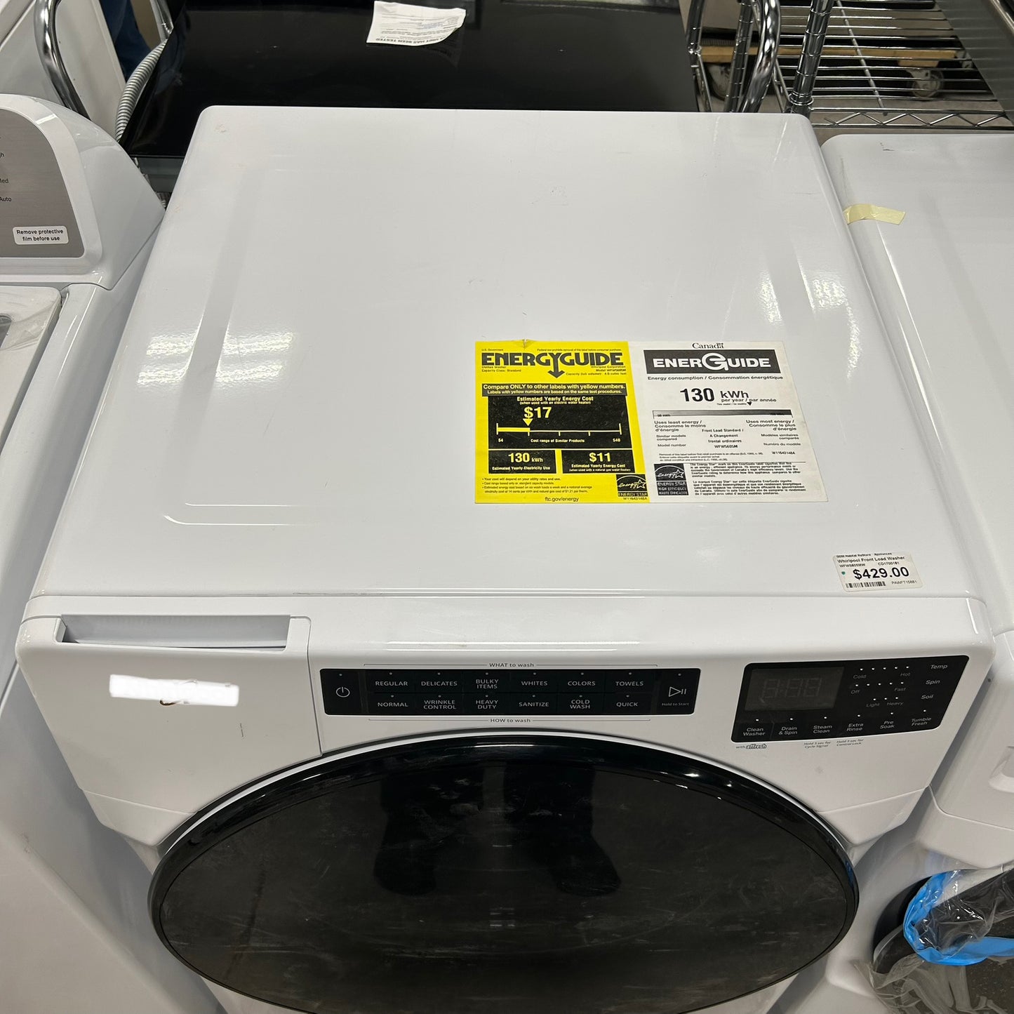 Whirlpool Front Load Washer