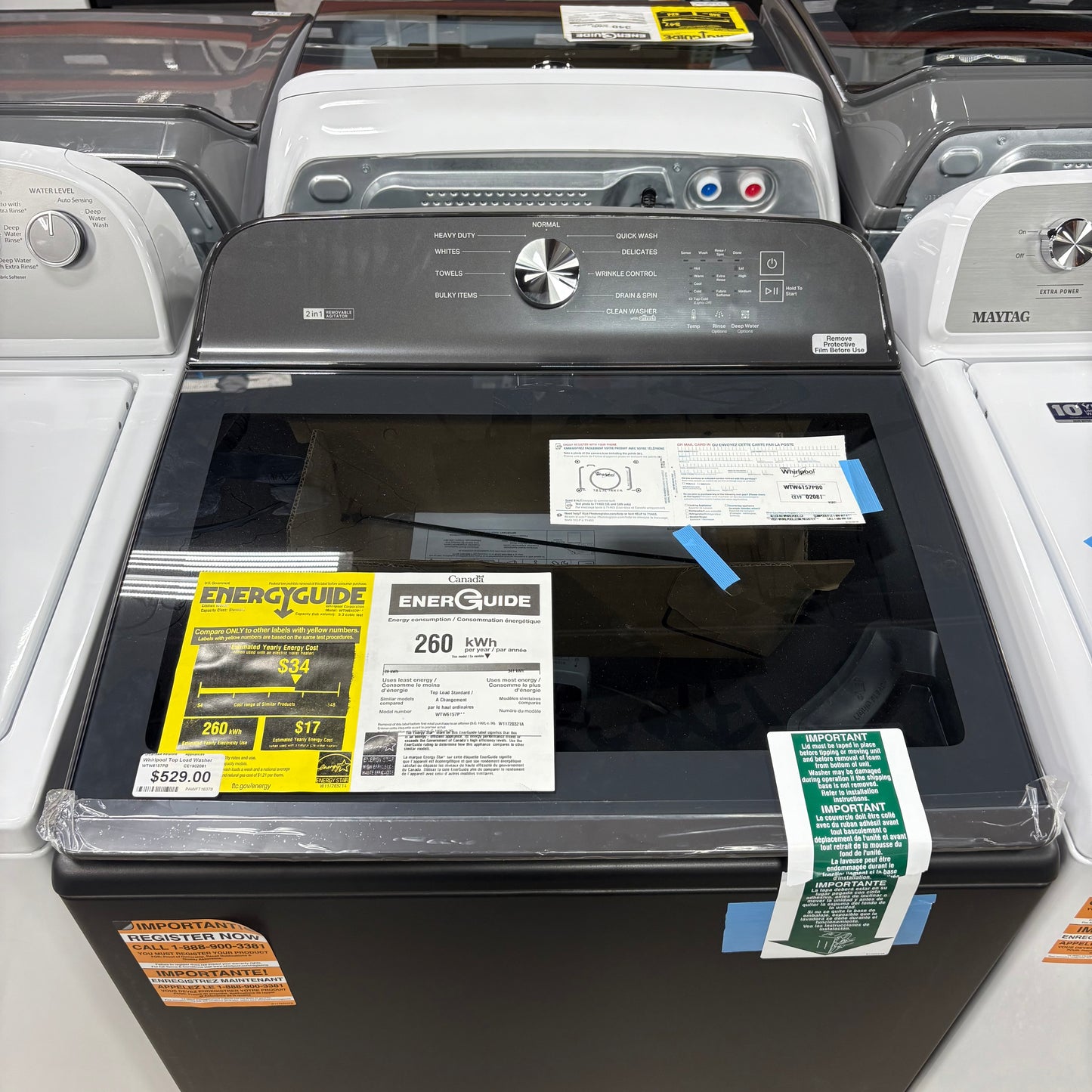 Whirlpool Top Load Washer