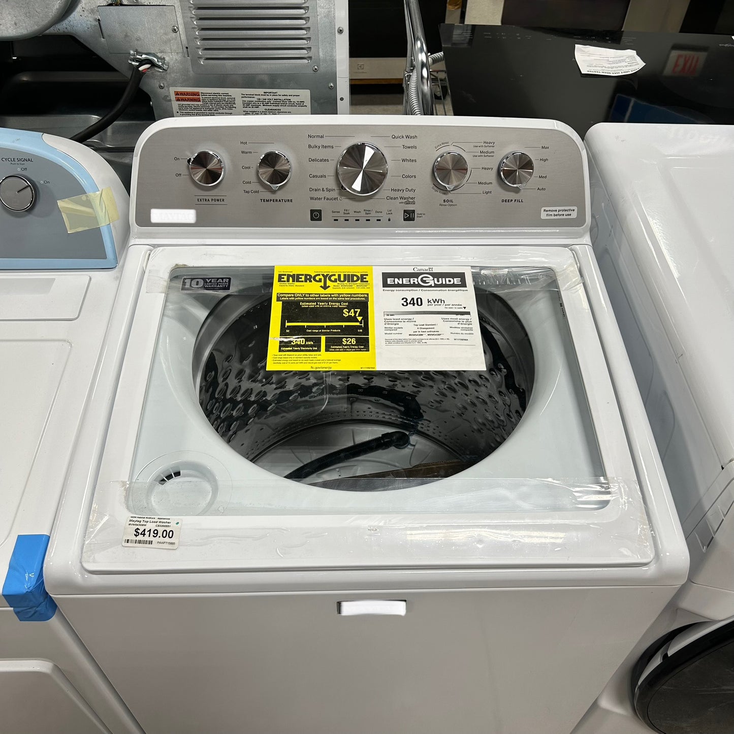 Maytag Top Load Washer