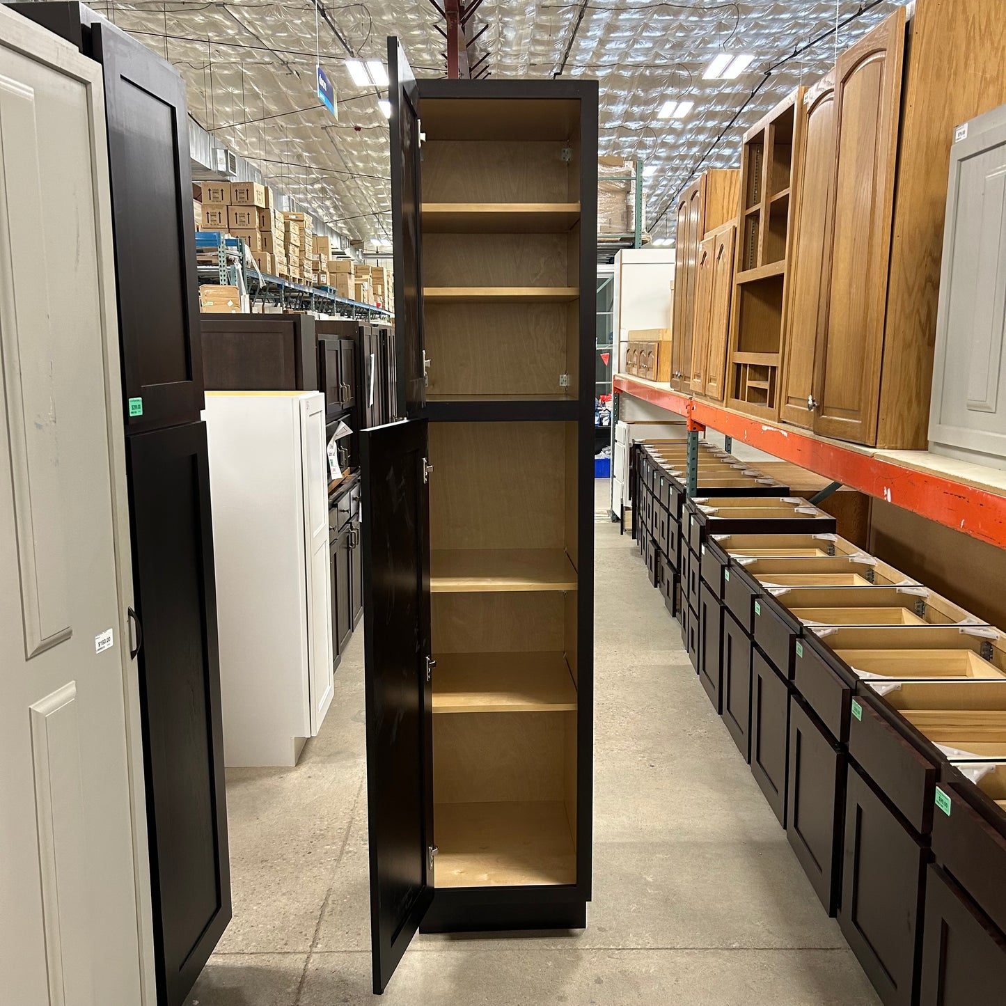 18" x 84" Espresso Pantry