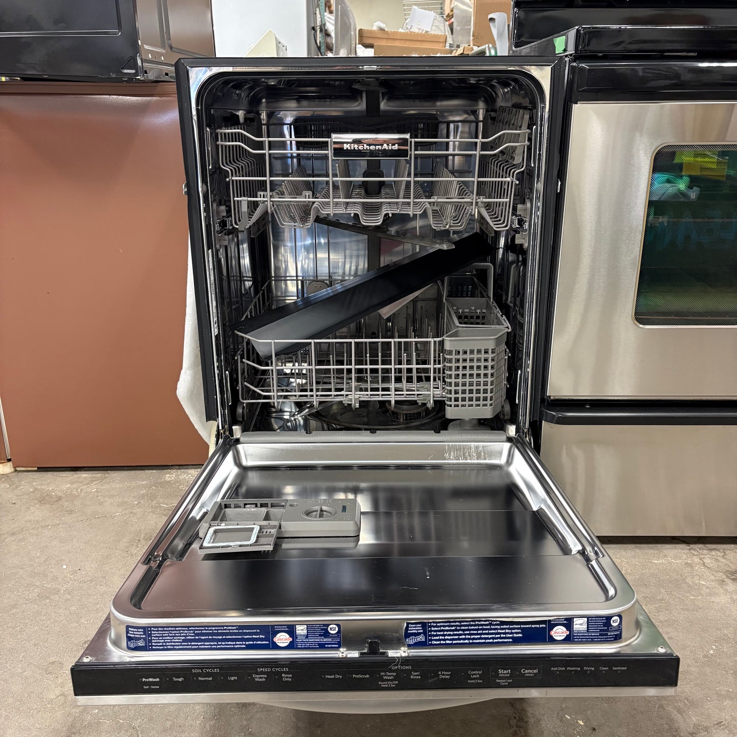 KitchenAid Top Control Dishwasher