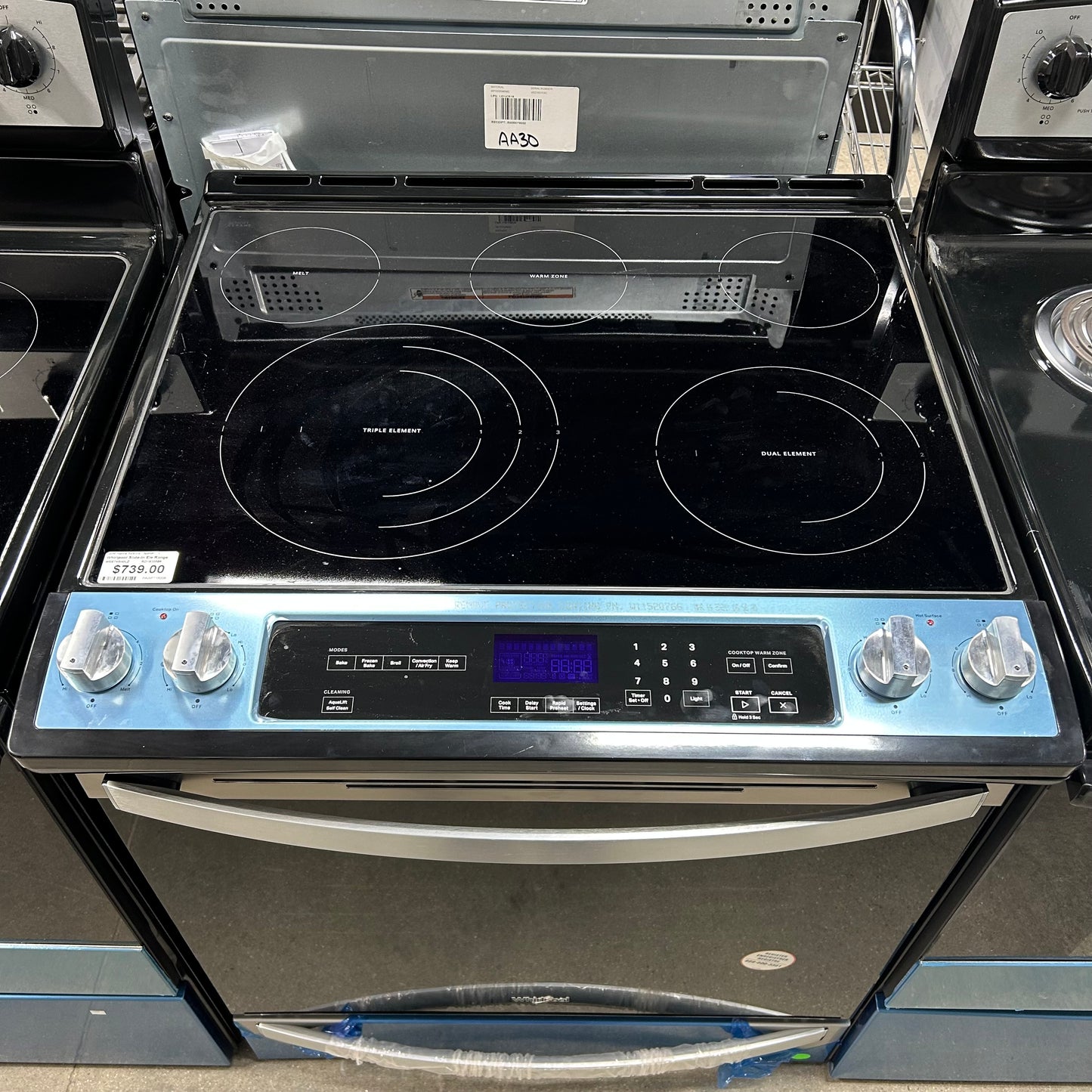Whirlpool Slide-In Ele Range
