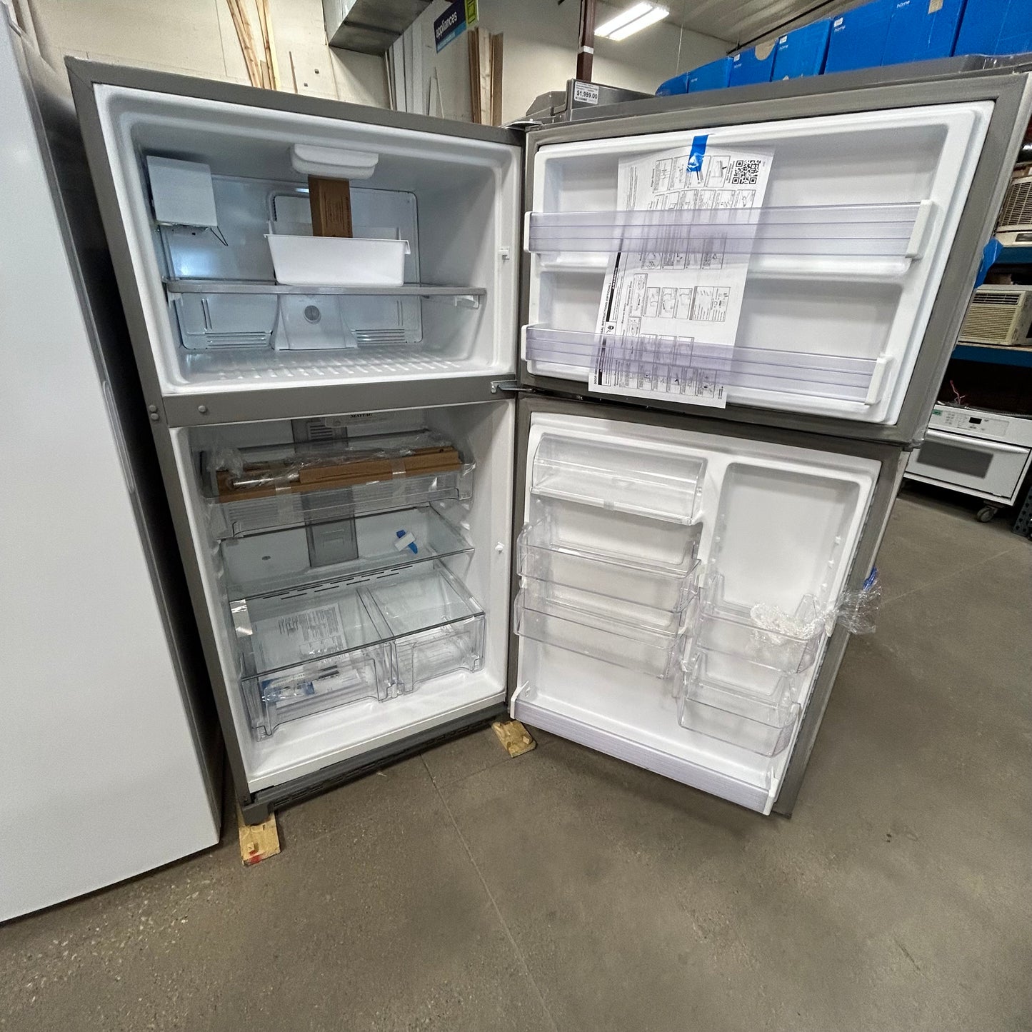 Maytag Top Freezer Fridge