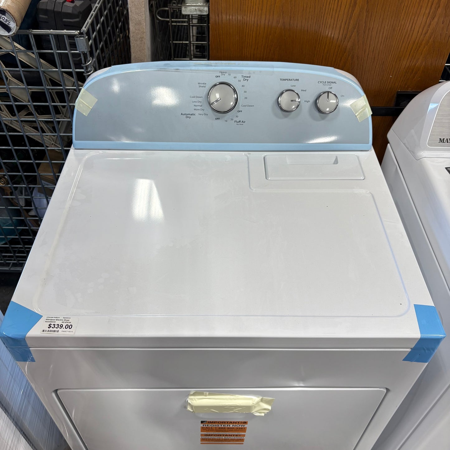 Whirlpool Electric Dryer