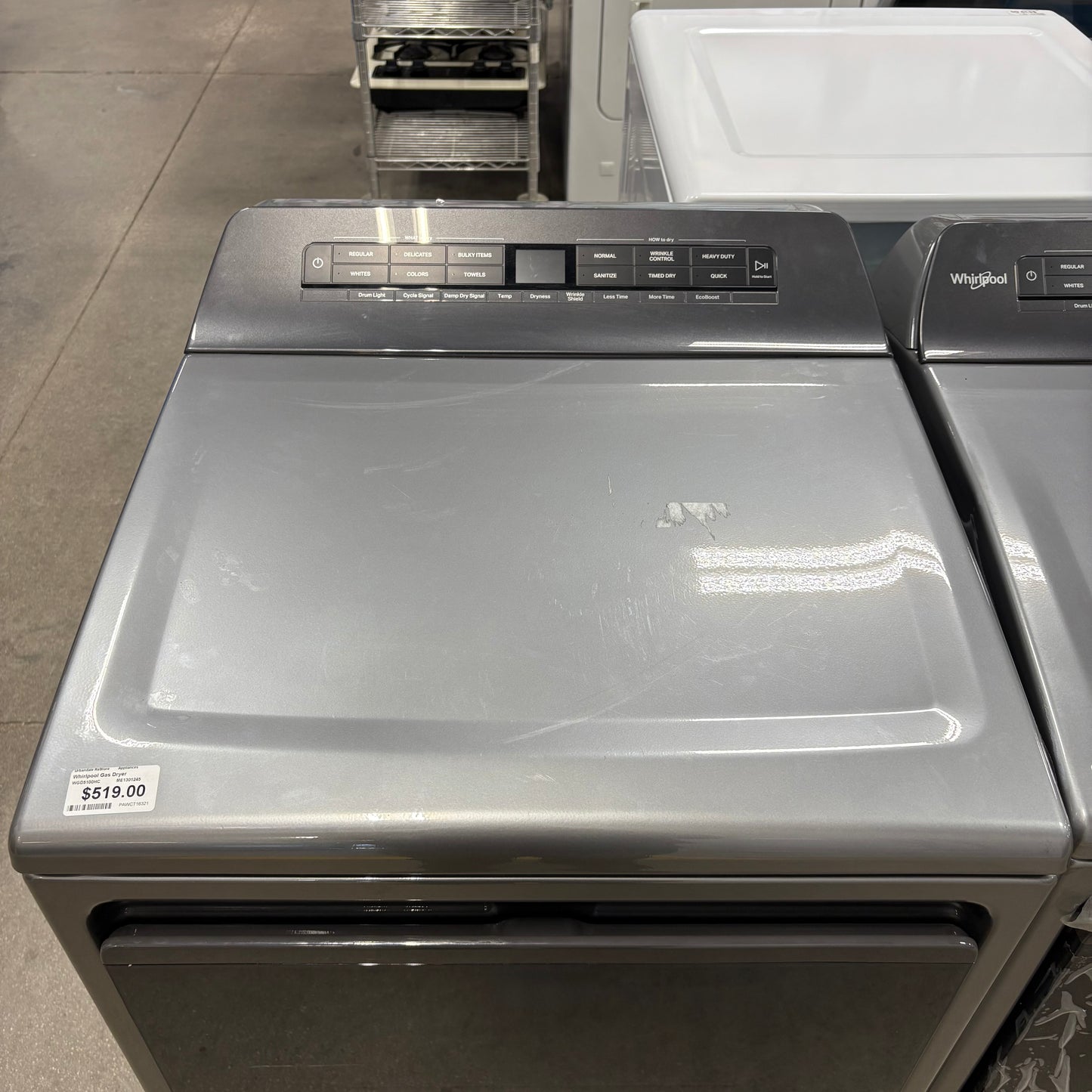 Whirlpool Gas Dryer