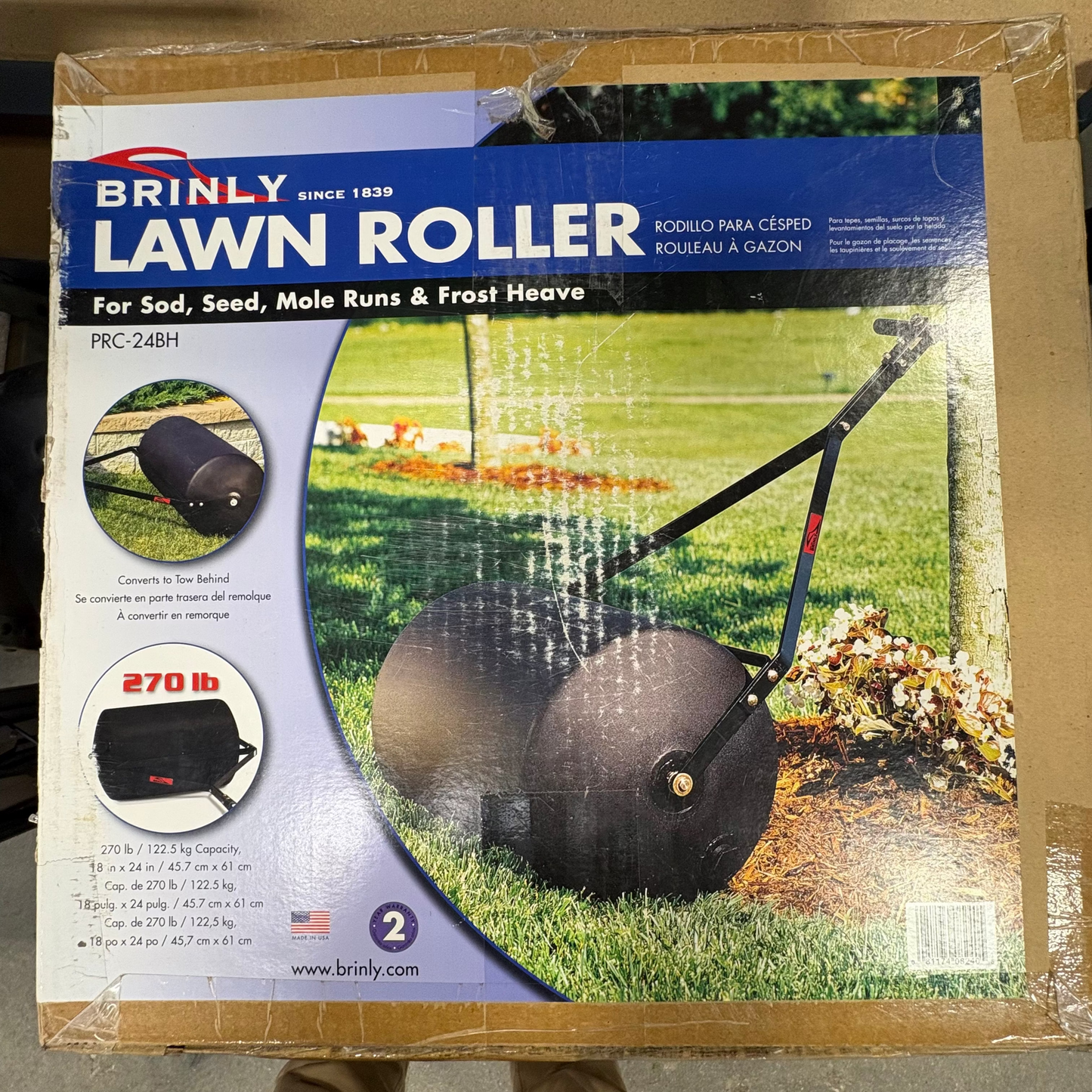 Brinly Lawn Roller