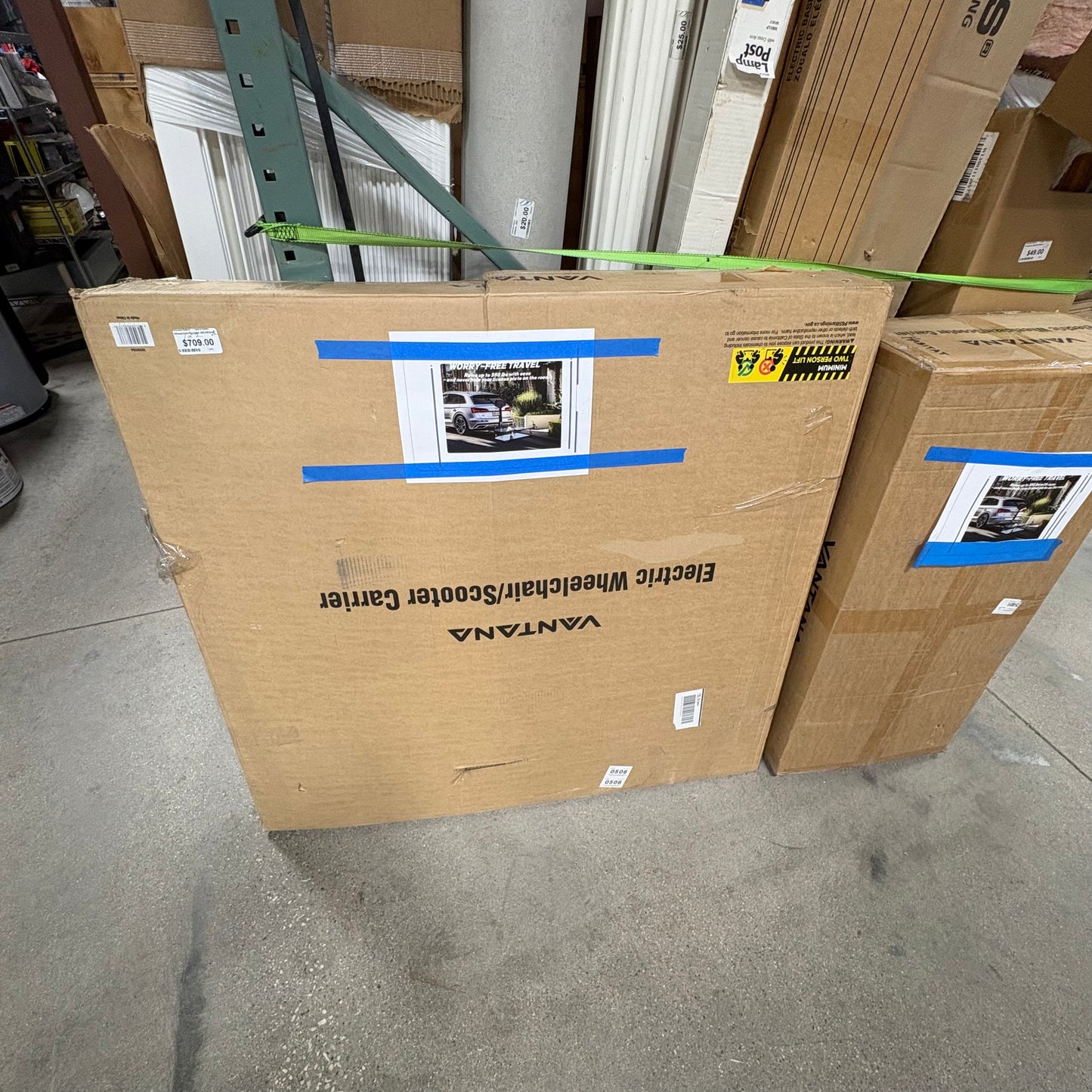 Alum Hitch Wheelchair Carrier