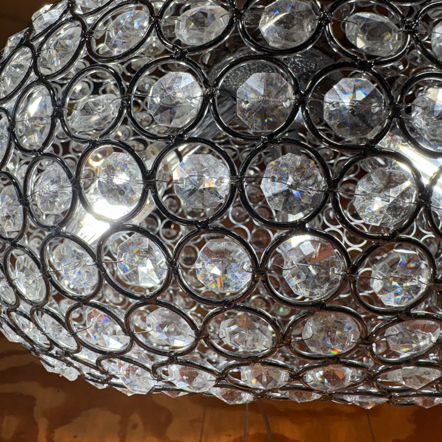 Crystal Light Fixture