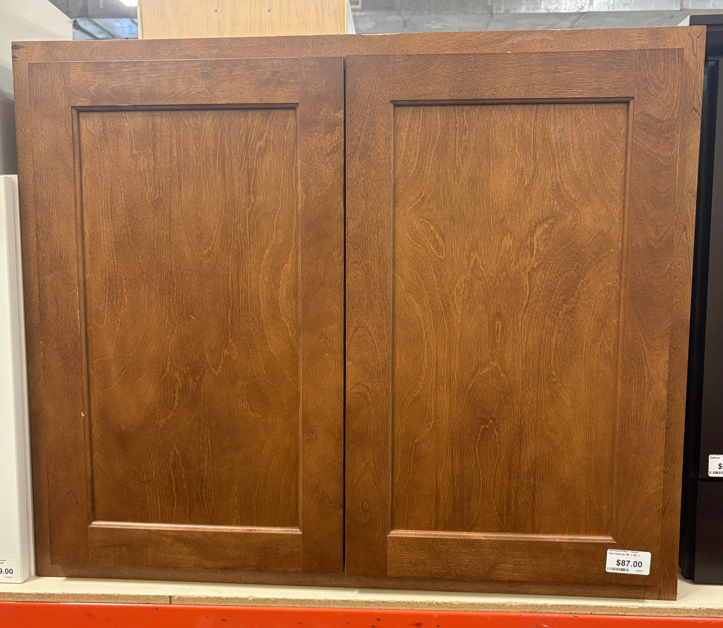 Medium Brown Shaker Wall Cab