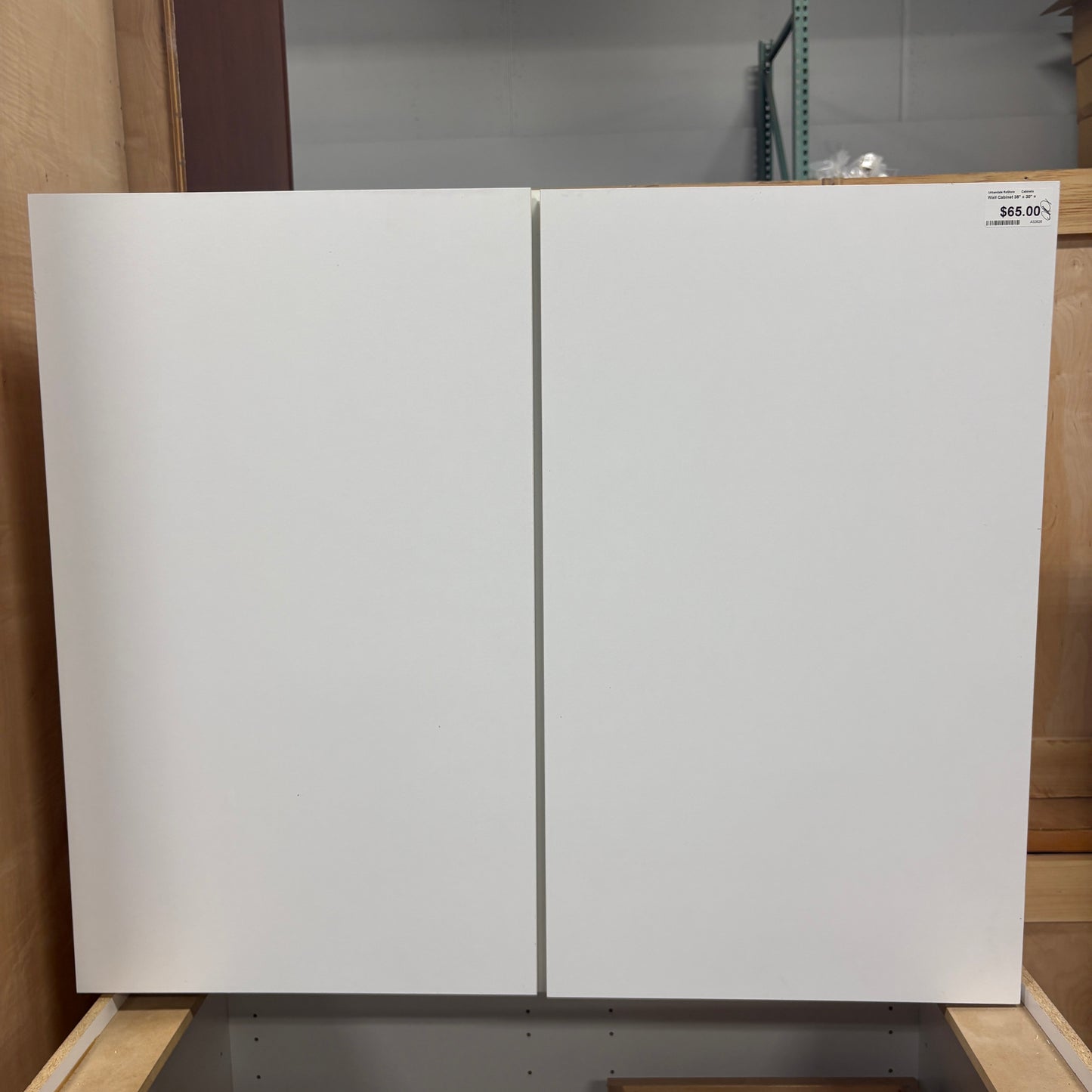 White 36x30 Wall Cabinet