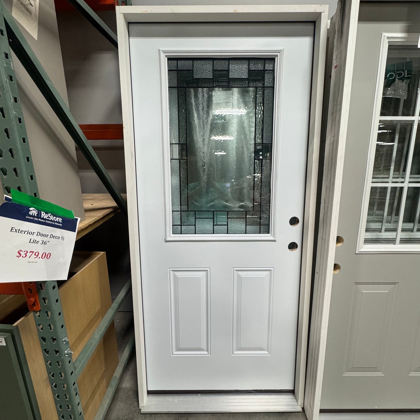 Exterior Door Deco 1/2 Lite36"