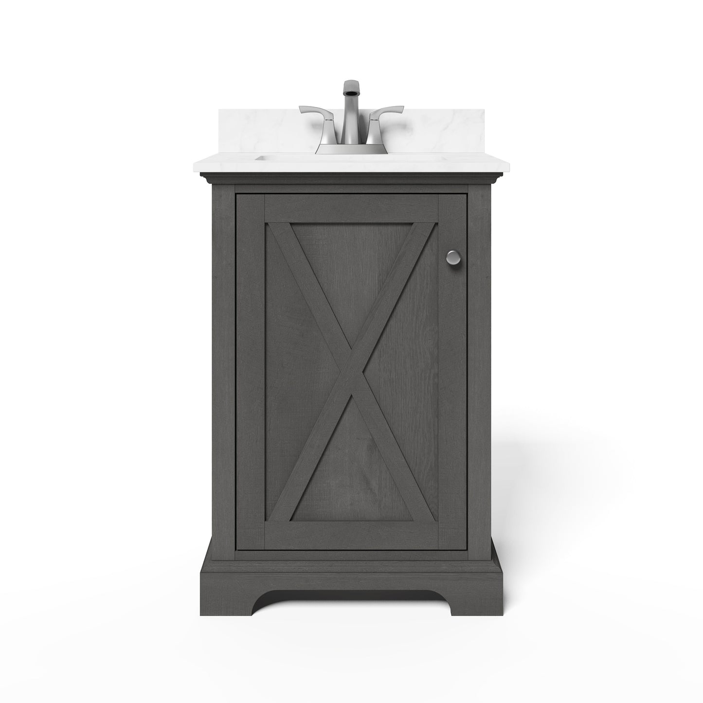 Mulberry Gray Vanity Set 24" _onetimefalse Vanity Sets