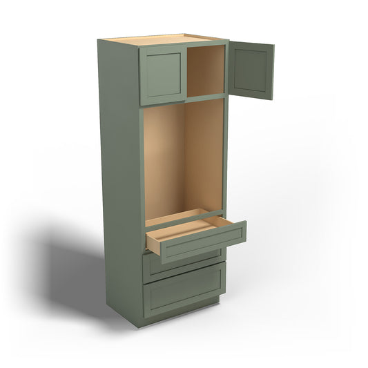 Special Order - 33" x 24" x 90" Oven Cabinet Forest Green - OU332490 Forest Green GHI GHI Accessories Oven Cabinets Special Order SPFRG