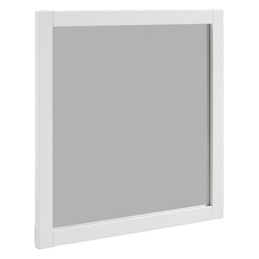 GDM Habitat for Humanity ReStore Alaskan White Mirror 30x30