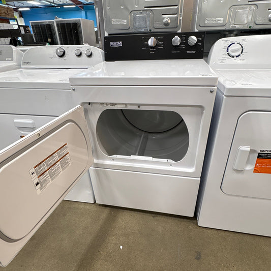 Maytag Electric Dryer location-set