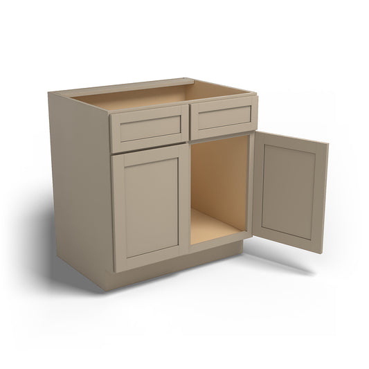 Special Order - 33" Sink Base Mojave Shaker - SB33 Base Cabinets GHI Mojave Shaker Sink Bases Special Order SPMJS