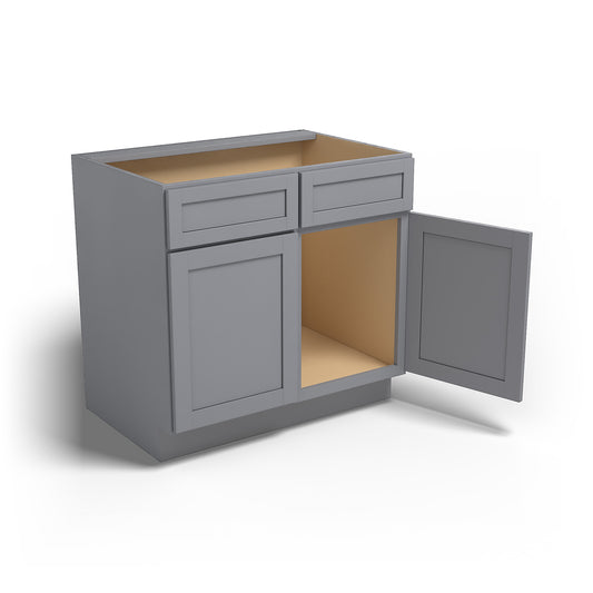 Special Order - 36" Sink Base Pacific Gray - SB36 Base Cabinets GHI Pacific Gray Sink Bases Special Order SPPGS